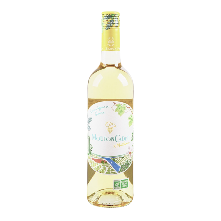 Mouton Cadet Bordeaux Sauvignon Blanc Nathan Organic 2023 - 750ML