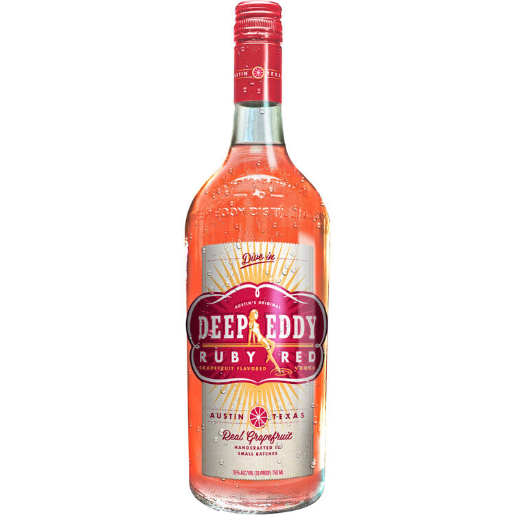 Deep Eddy Ruby Red Grapefruit Flavored Vodka 70 - 750ML