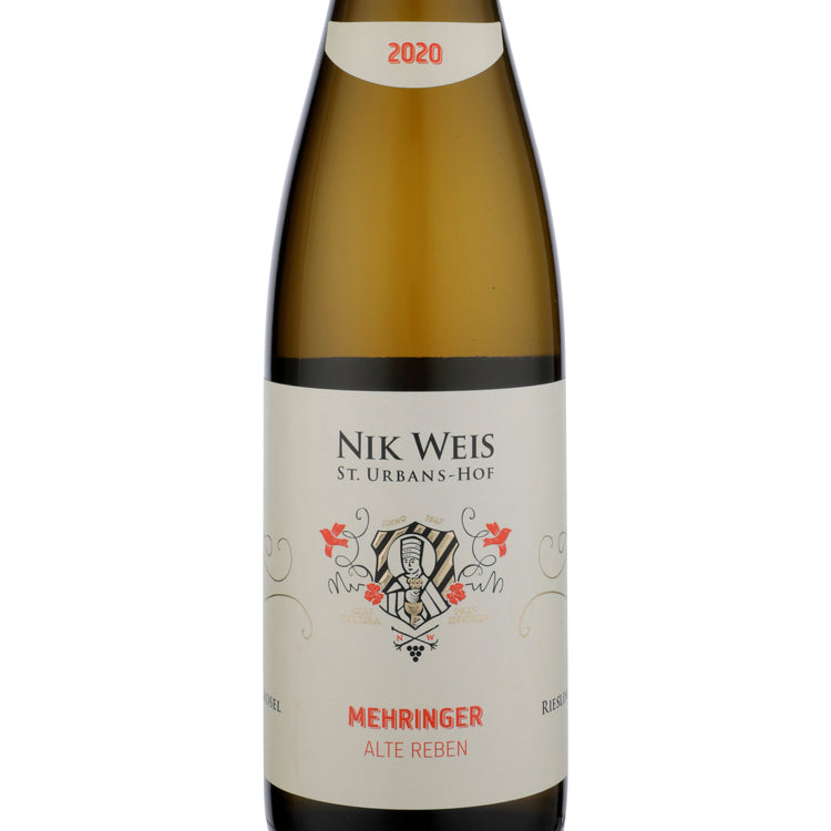 St. Urbans Hof Riesling Mehringer Alte Reben Mosel 2020 - 750ML - Front Label
