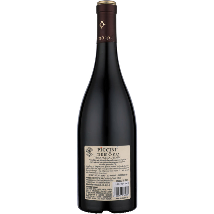 Piccini Rosso Memoro Italy - 750ML