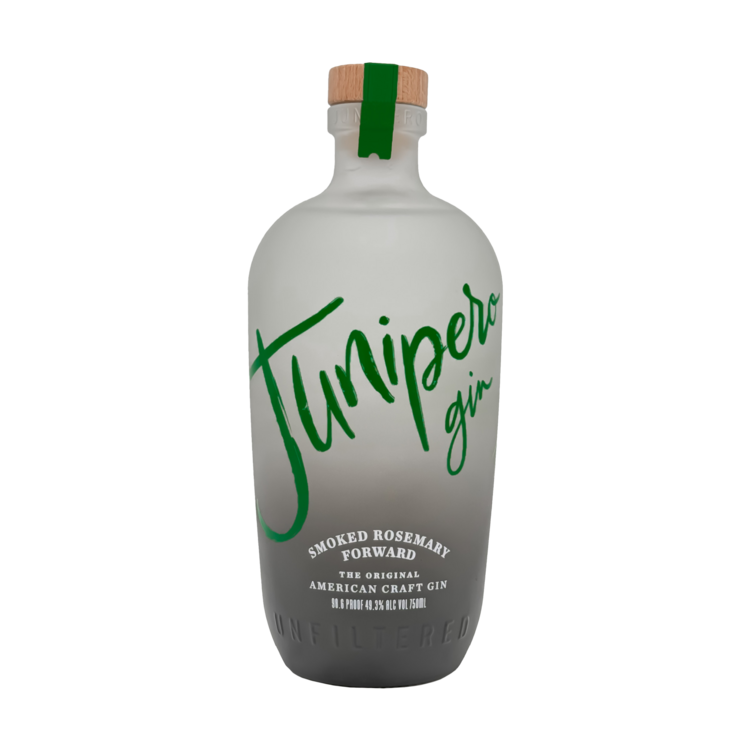 Junipero London Dry Gin Smoked Rosemary 98.6 - 750ML - Front