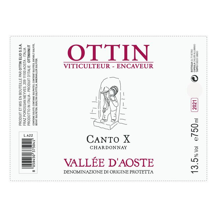 Ottin Chardonnay Canto X Valle D'Aosta 2022 - 750ML