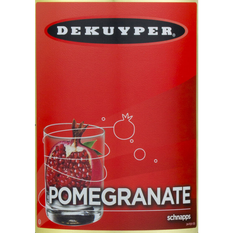 Dekuyper Pomegranate Schnapps Pomegranate Pleasure 30 - 1.0L - Front Label