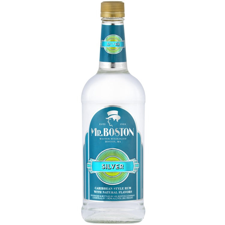Mr. Boston Silver Rum 80 - 1.0L