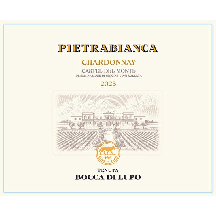 Tenuta Bocca Di Lupo Chardonnay Pietrabianca Castel Del Monte 2023 - 750ML