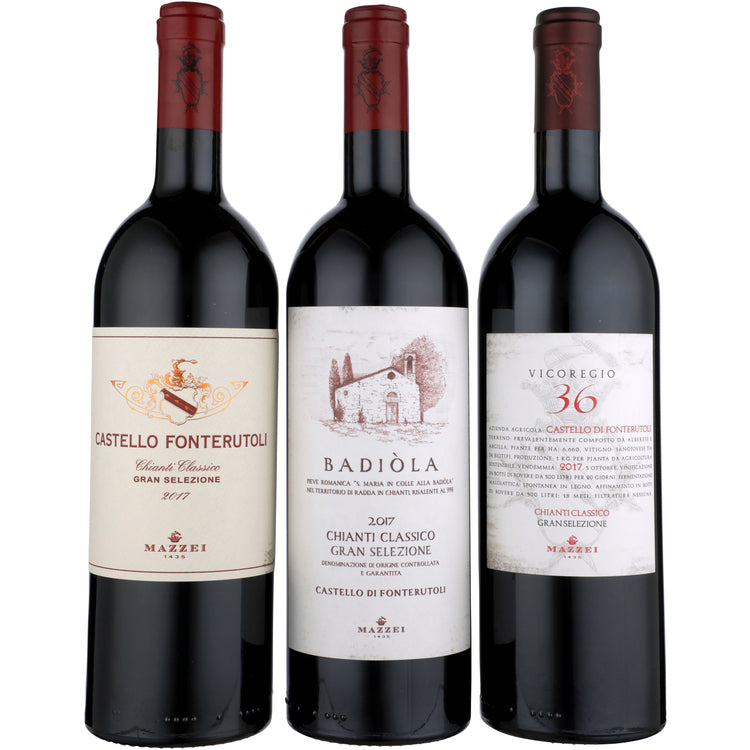 Castello Di Fonterutoli 2017 Combo 1 Each Vicoregio 36 Badiola Gran - 750ML