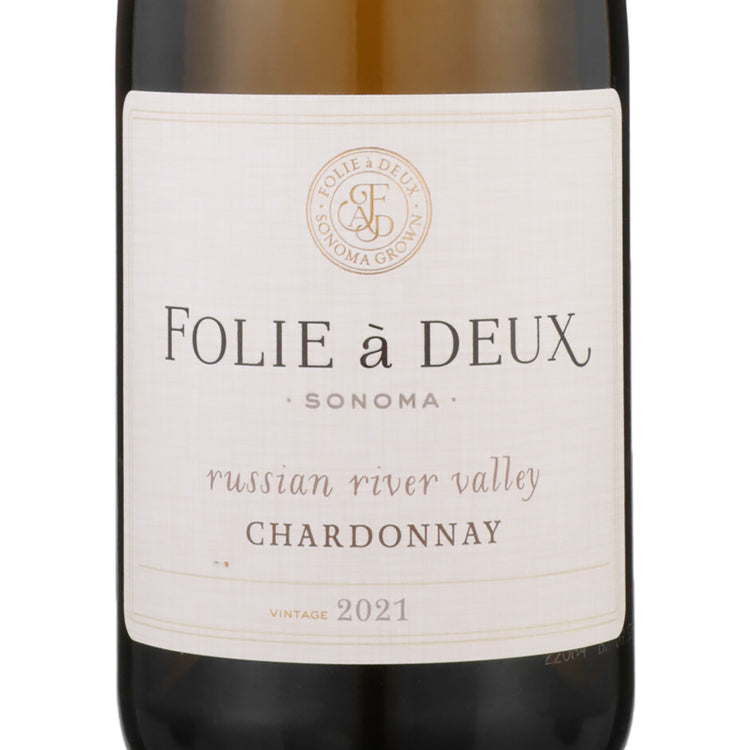Folie A Deux Chardonnay Russian River Valley 2021 - 750ML