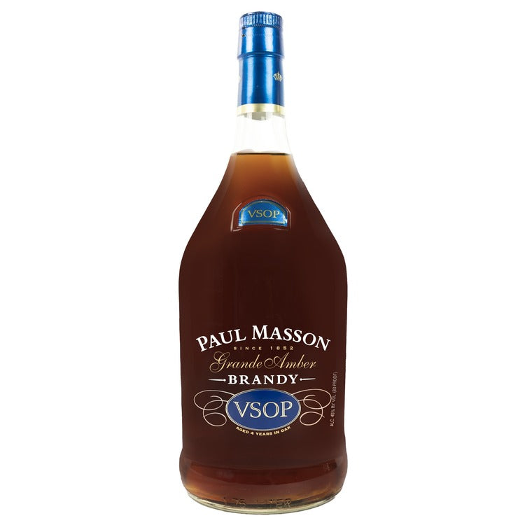 Paul Masson Brandy Grande Amber Vsop 4 Yr 80 - 1.75L