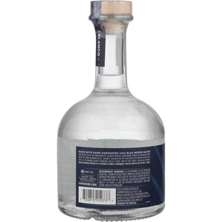Cabo Wabo Tequila Blanco 80 - 750ML