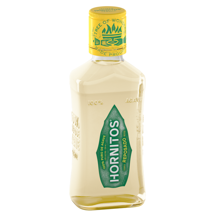 Hornitos Tequila Reposado 80 - 200ML - Front Label