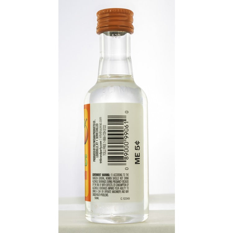 99 Brand Schnapps Combo 3 Each Peach 99 & Banana 99 - 50ML