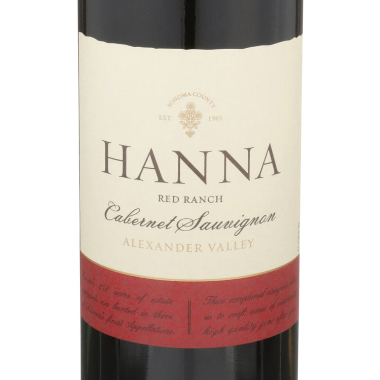 Hanna Cabernet Sauvignon Alexander Valley 2021 - 750ML