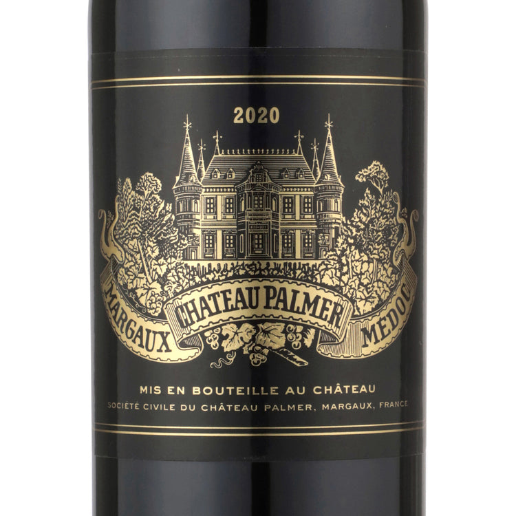 Chateau Palmer Margaux 2020 Wood Box - 750ML - Front Label