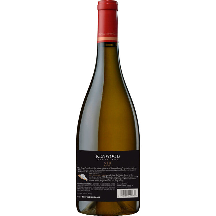 Kenwood Sauvignon Blanc Six Ridges Sonoma Coast - 750ML