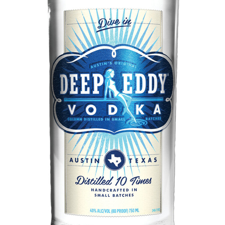 Deep Eddy Vodka 80 - 375ML - Front Label