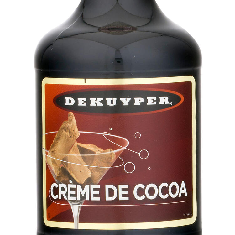 Dekuyper Creme De Cacao Dark 48 - 750ML - Front Label
