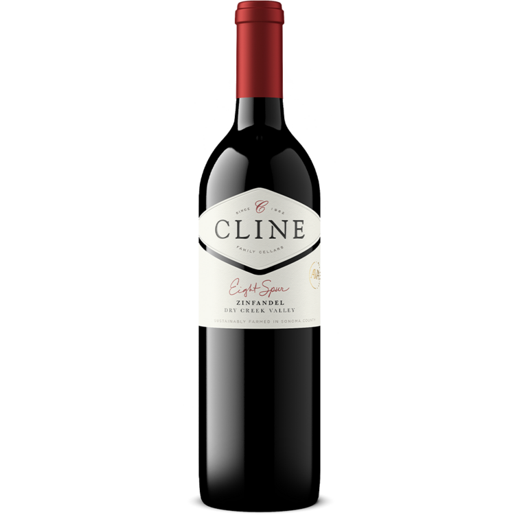Cline Zinfandel Eight Spur Dry Creek Valley 2023 - 750ML - Front