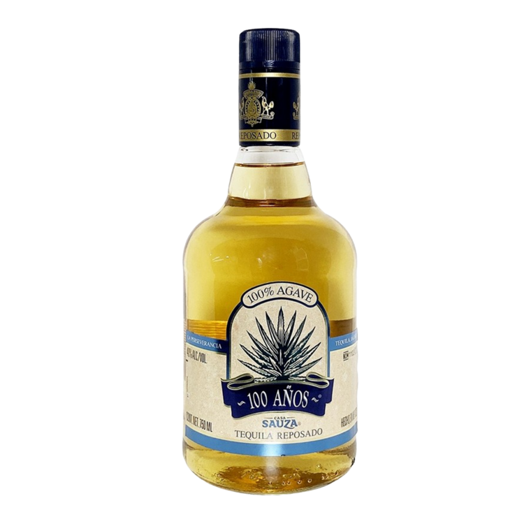 100 Anos Tequila Reposado Made With Blue Agave 80 - 750ML - Front