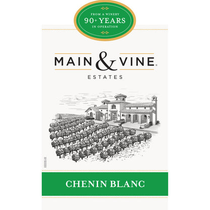 Beringer Main & Vine Chenin Blanc California - 750ML - Front Label