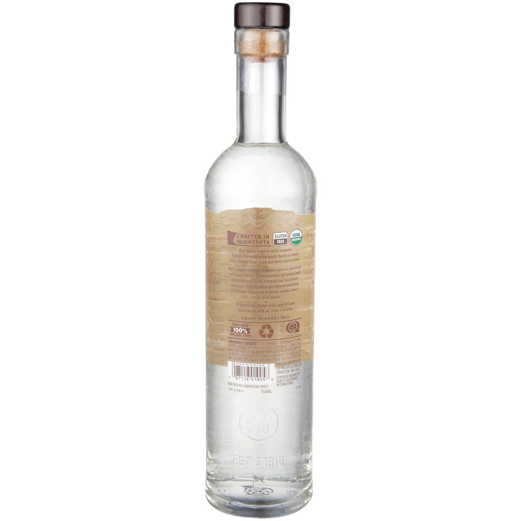 Prairie Cucumber Flavored Vodka 70 - 750ML - Back