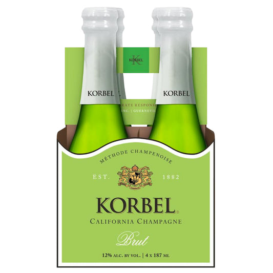 Korbel Brut California - 187ML - Front