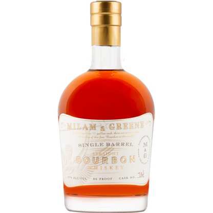 Milam & Greene Straight Bourbon Single Barrel 86 - 750ML