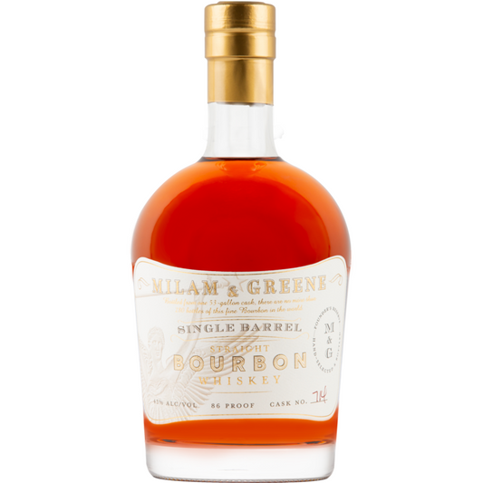 Milam & Greene Straight Bourbon Single Barrel 86 - 750ML