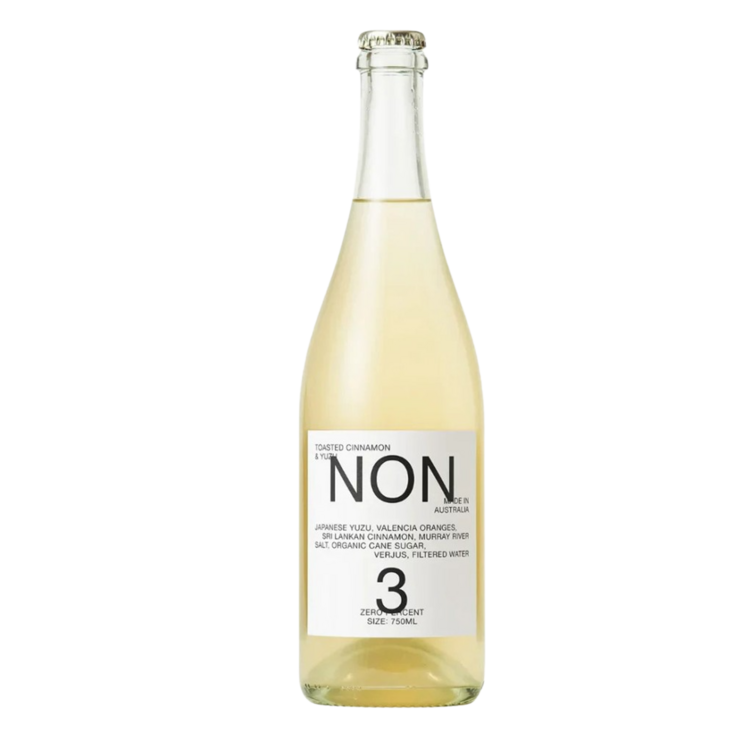 Non 3 Toasted Cinnamon & Yuzu Non Alcoholic Wine Alternative - 750ML - Front