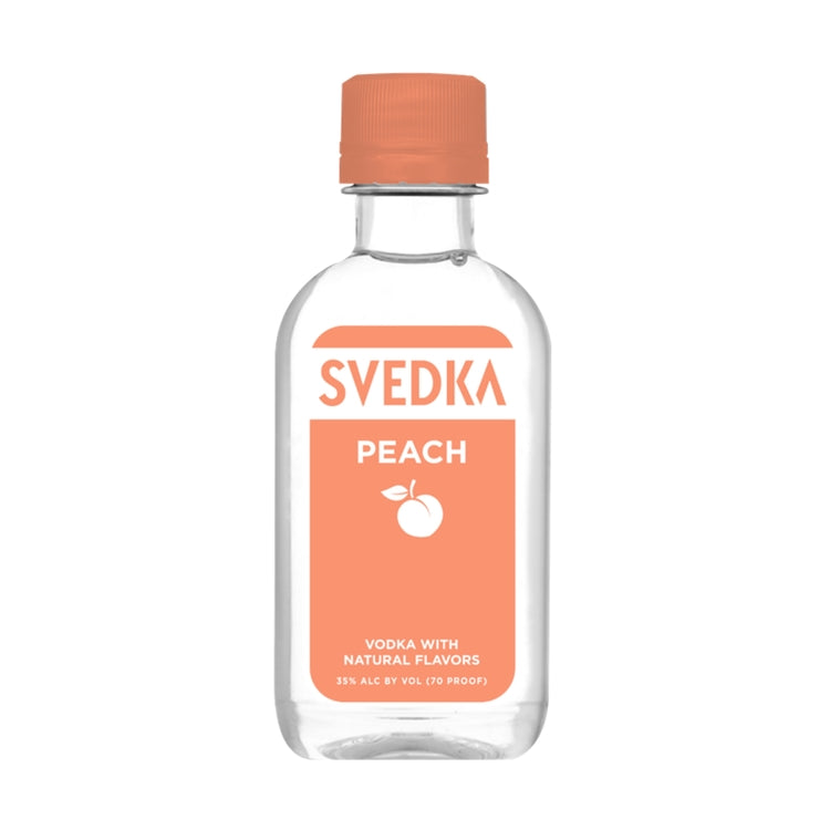 Svedka Peach Flavored Vodka 70 - 100ML - Front