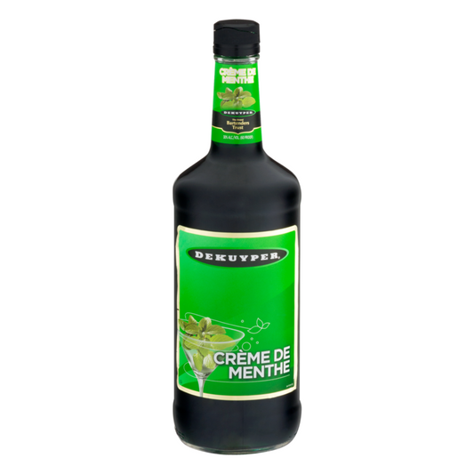 Dekuyper Creme De Menthe Green 60 - 1.0L - Front
