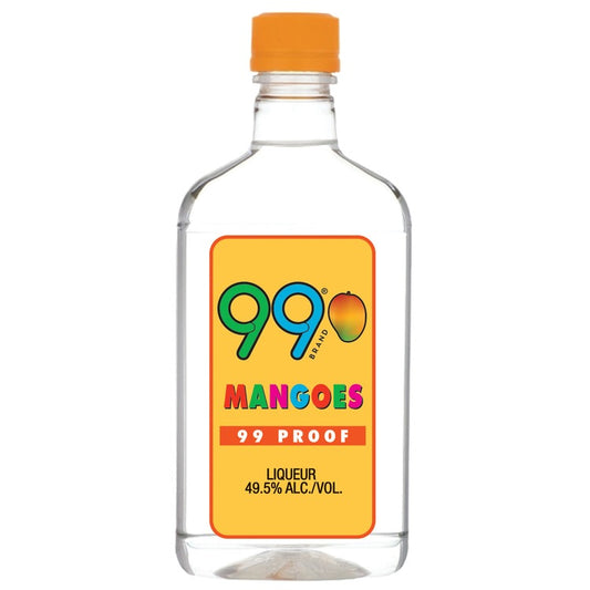 99 Brand Mango Schnapps 99 - 375ML - Front