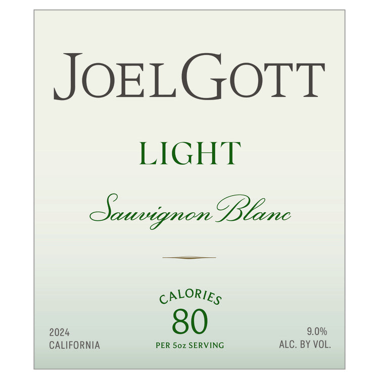 Joel Gott Sauvignon Blanc Light California 2024 - 750ML - Front Label