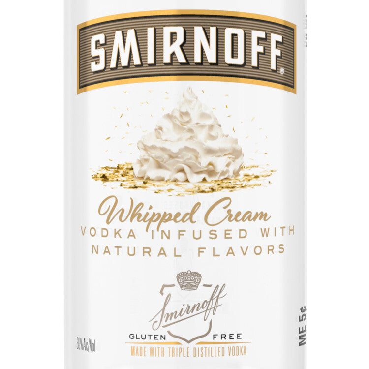 Smirnoff Whipped Cream Flavored Vodka 60 - 50ML - Front Label
