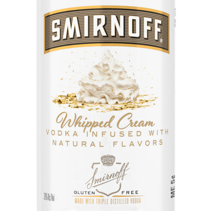 Smirnoff Whipped Cream Flavored Vodka 60 - 50ML - Front Label