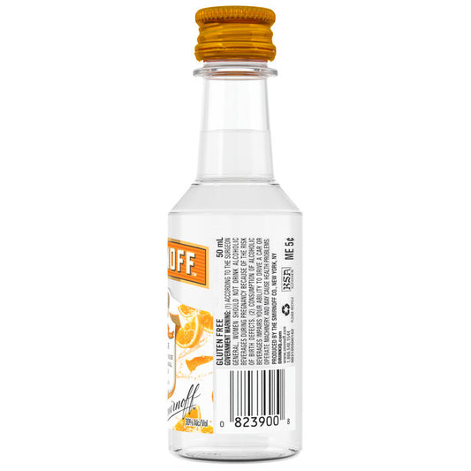 Smirnoff Orange Flavored Vodka 60 - 50ML - Front