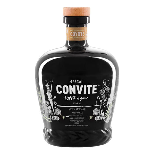 Convite Mezcal Artesanal Joven Coyote Edicion Especial 92 - 750ML