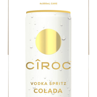 Ciroc Vodka Spritz Colada Cocktail 14 - 355ML