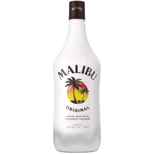 Malibu Coconut Flavored Rum Original 42 - 1.75L - Front