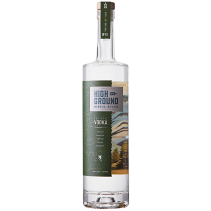 High Ground Vodka 80 - 750ML - Front