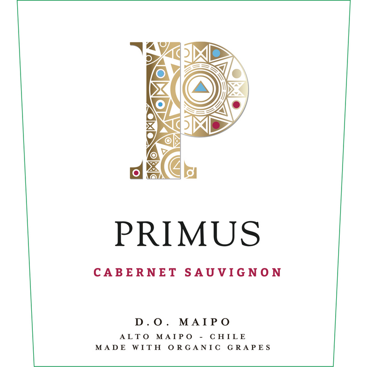 Primus Cabernet Sauvignon Maipo Valley 2021 - 750ML - Front Label