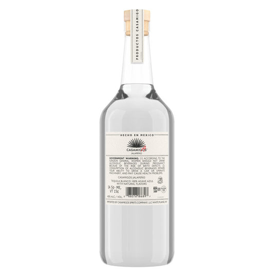 Casamigos Casamigas Tequila Blanco Jalapeno Flavored 80 - 1.0L - Back