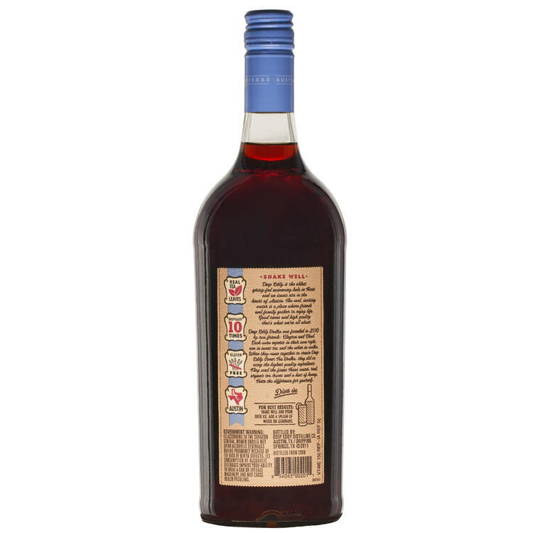 Deep Eddy Sweet Tea Flavored Vodka 70 - 1.0L - Back