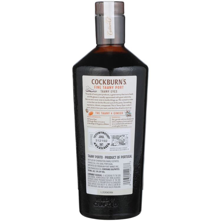 Cockburn's Porto Tails Of The Unexpected Fine Tawny Eyes - 750ML - Back