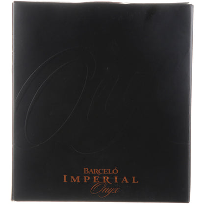 Ron Barcelo Aged Rum Imperial Onyx 80 - 750ML - Back