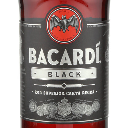 Bacardi Black Rum 80 - 1.0L