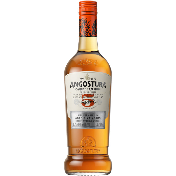 Angostura Aged Rum Superior 5 Yr 80 - 750ML - Front