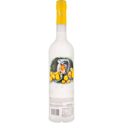 Grey Goose Citrus Flavored Vodka Le Citron 80 - 750ML - Back