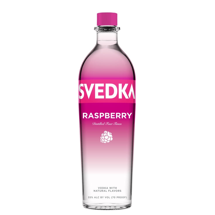 Svedka Raspberry Flavored Vodka 70 - 1.0L - Front