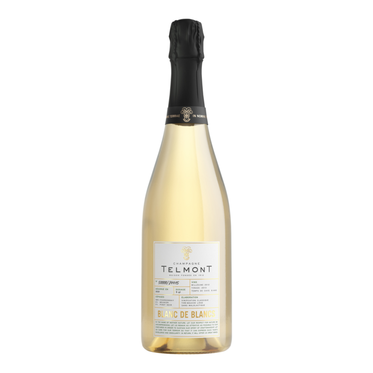 Telmont Champagne Brut Blanc De Blancs 2013 - 750ML - Front