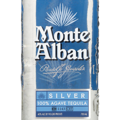 Monte Alban Tequila Silver 80 - 750ML